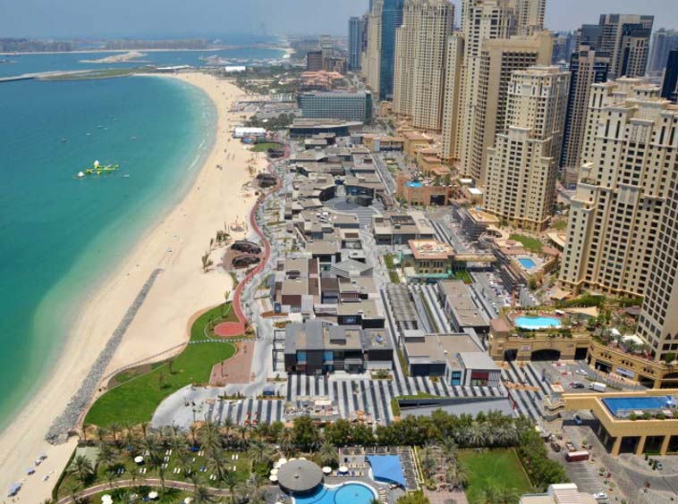 Jumeirah Beach Residence Chrome and Whyte
